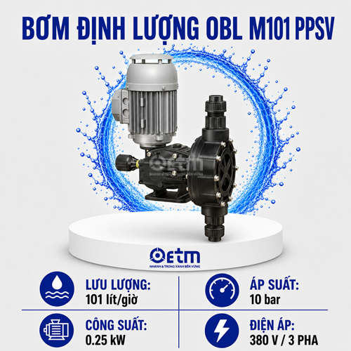 Bơm định lượng OBL M101 PPSV